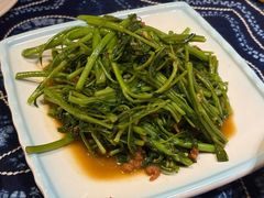 虾味炒空心菜-滇道云南特色料理(康定路店)
