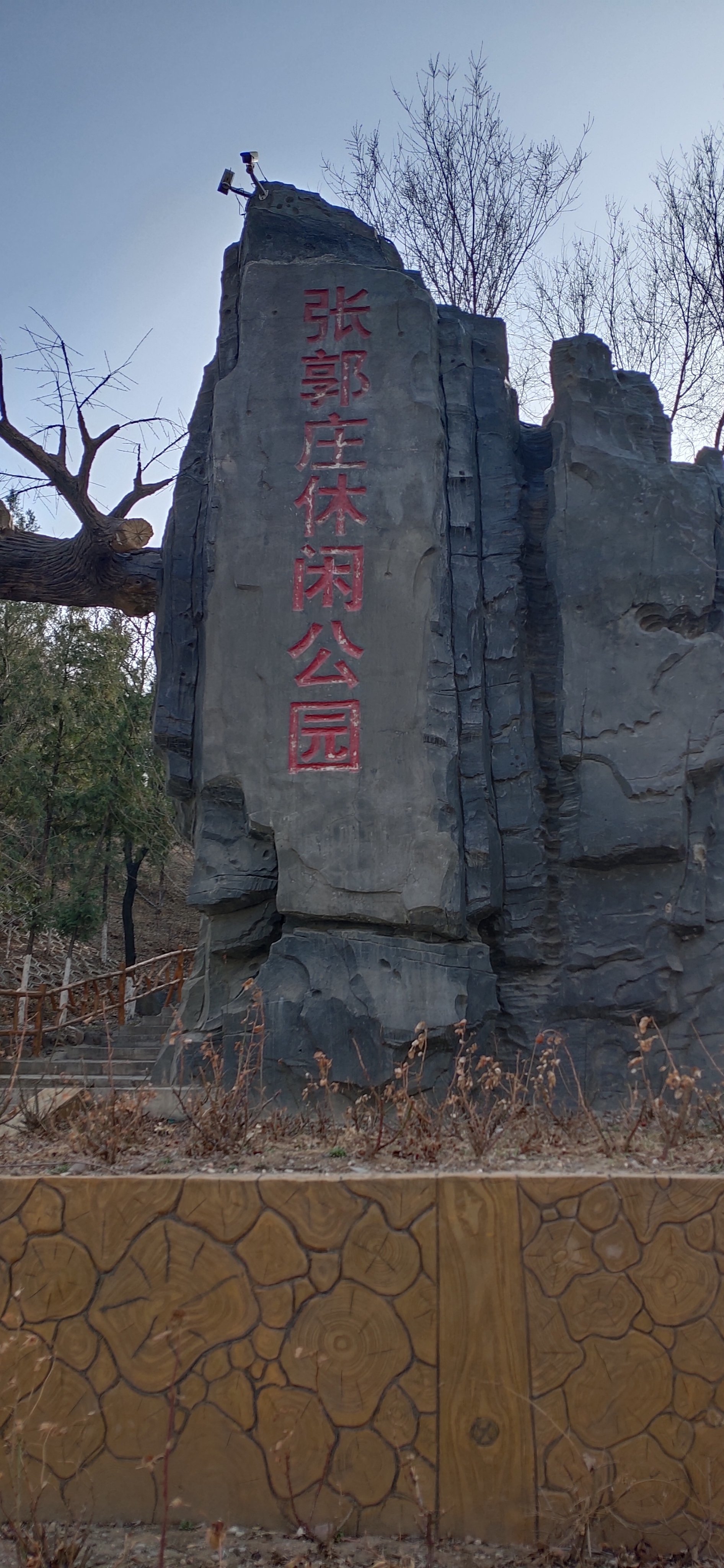 今天下午去了张郭庄休闲公园玩,那里风景真