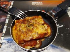 芝士肉酱焗饺子-開籠雀冰室(同和金铂店)
