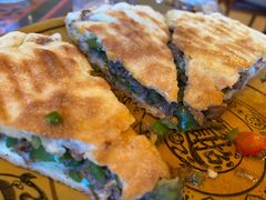 牦牛肉烤饼-卡万金特色藏餐