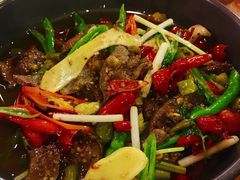 泡椒羊肝-去吃小龙虾·江湖菜·烧烤(南滨路店)