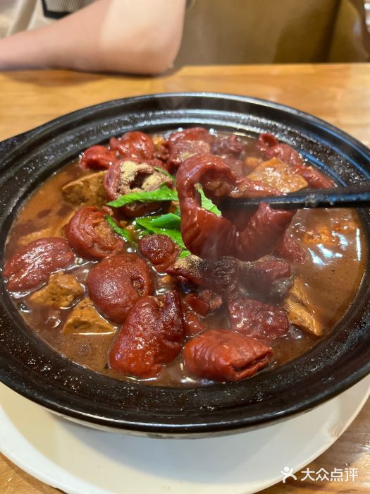 老西门·常州菜(新区店)肠肠豆腐煲图片