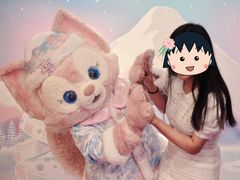 -小镇影院迪士尼小熊Duffy与他的朋友合影地