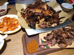 -民窑私烤土窑坑烤大公鸡