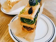 抹茶巧克力拿破仑-私人做法(苹果社区店)