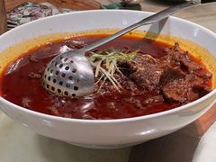水煮牛肉-那家小馆•北京菜•烤鸭(香山店)
