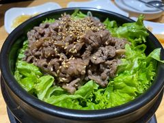 牛肉石锅拌饭-山海珍味韩国料理(奥城店)