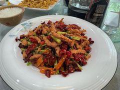 香辣牛肉丝-一盏明灯全素斋(殊像寺店)