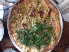 芝麻菜火鸡拼香肠土豆泥pizza-PIZZA BIANCA(民园店)