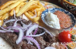 Kebab Plate Mixed Beef and Lamb