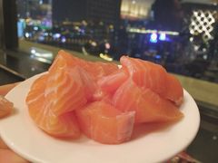 三文鱼-华厦大酒店·桃源西餐厅·自助餐