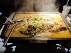 -探鱼·鲜青椒爽麻烤鱼(广州南沙万达广场店)