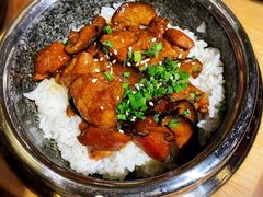 -明洞阿姨·韩式酱蟹烤肉·创意料理(三元桥店)