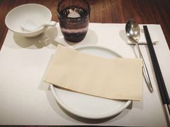 餐具摆设-港丽餐厅(杭大店)