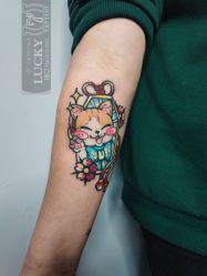 -幸运7纹身刺青Lucky7tattoo