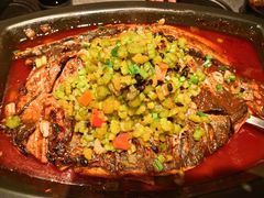 豆豉鱼-江边城外烤全鱼(方庄时代购物中心店)