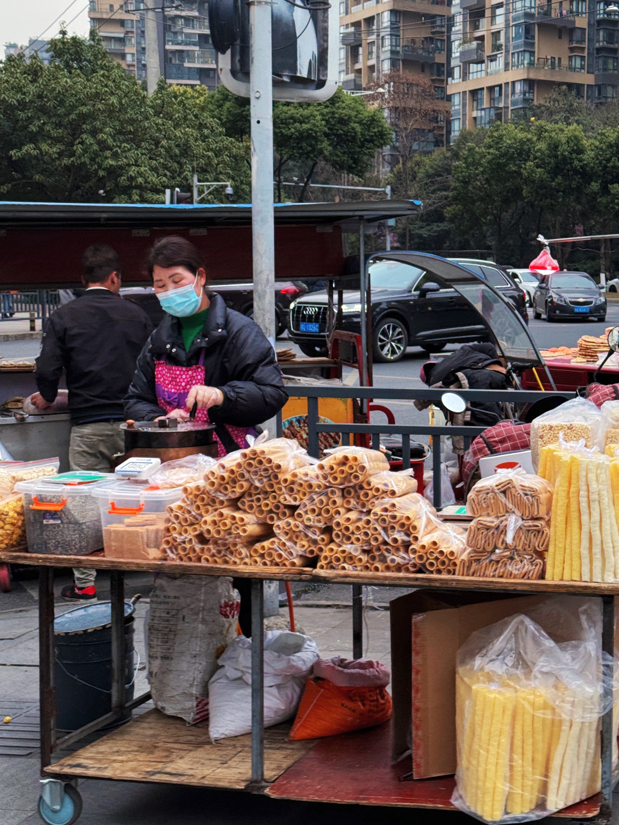 农村路边摊图片