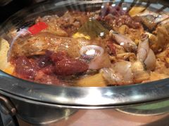 牛蛙龙利鱼牛肉鸭掌焖锅-和福顺·牛肉海鲜焖锅(汕头金平万达广场店)