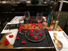 餐具摆设-AZUL by FUEL蓝色·法式酒馆(琶醍店)