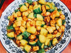 酱爆鸡丁-北大地皖峰饭馆