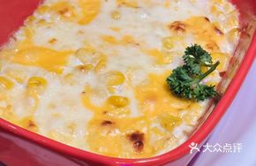 Sticky Cheese Sweet Corn