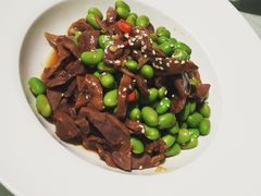 毛豆烩鸡珍-汉唐宴长安食府
