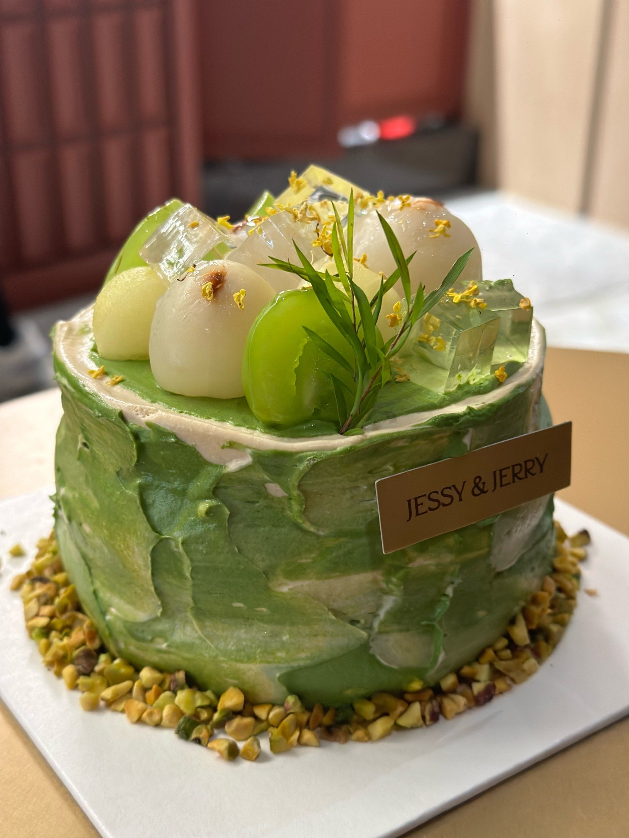 清新绿茶蛋糕日记