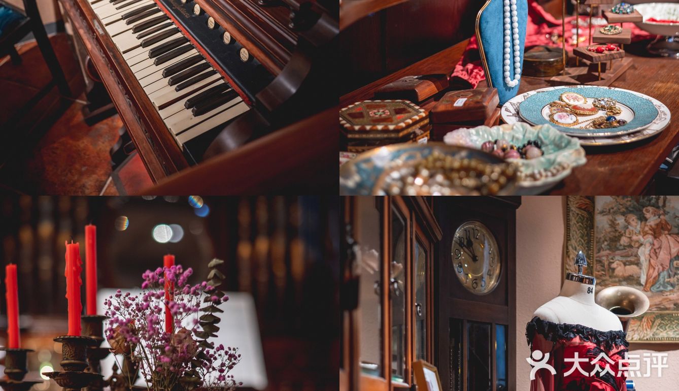 中古欧式cafe，路过一眼爱上，黑胶唱片慢生活🎵