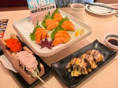 挪威三文鱼刺身-万岁寿司(万国店)