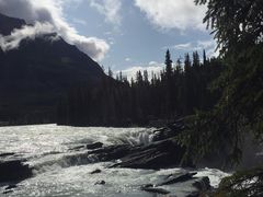 -阿萨巴斯卡瀑布观景点