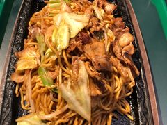 铁板豚骨炒面-幸运小丑汉堡(Bay Area本店)