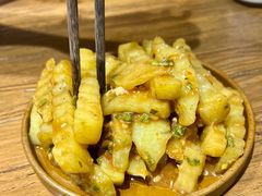 腌菜膏拌洋芋-粉八·云南米线·建水烧烤(常熟路店)