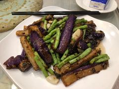 铁板豆角茄子-拿福食府(广大路店)