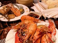 -广州万富希尔顿酒店·感趣自助餐厅·金秋蟹宴生蚝海鲜刺身烧烤