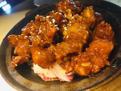 蒜香蜜汁排骨-绿茶餐厅(成都大悦城店)