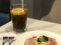 白汁培根意粉-about(丹霞庄店)
