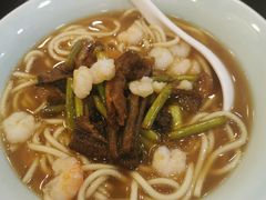 虾爆鳝面-奎元馆.百年奎元.非遗传承(西湖边的解放路店)