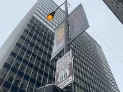 -66号公路起点牌