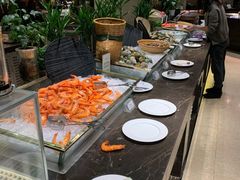 自助取餐区-天宇菲尔德·花园西餐厅·海鲜自助餐