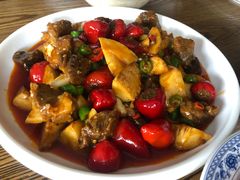 鲜竹笋烧牛腩-茂盛小吃(蓝田店)