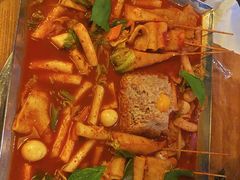 鱼饼火山炒年糕-包装马车·韩国料理·포장마차