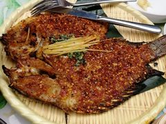 傣味香茅草烤罗非鱼-云海肴云南菜(曲江大悦城店)