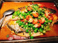-探鱼·鲜青椒爽麻烤鱼(苏宁广场店)