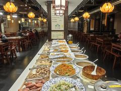 自助取餐区-清心素食自助餐厅(夫子庙店)