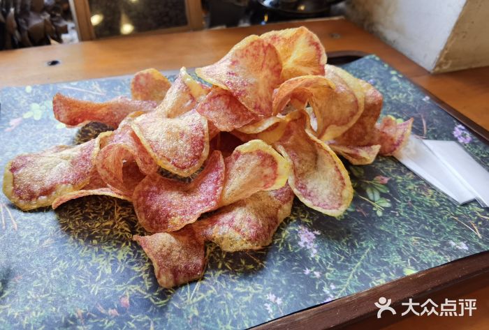 饵块食光·云南有机手作饵块松露红心薯片图片