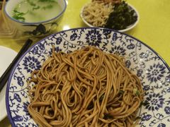 雪菜肉丝面-老松林饭店