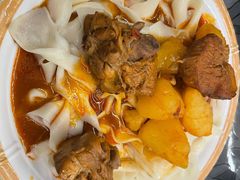 大盘鸡拌面-品回味清真西北楼(宁波首店)