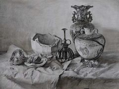 -六出私塾LiuChu•成人美术书法系统课程专业画室(熊婆婆的花园店)