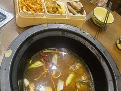 -菌乡缘·野生菌蒸汽鱼火锅(江边夜市店)