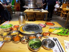 自助取餐区-姜虎东白丁烤肉(恒隆广场店)